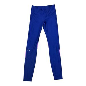 Under Armour Pants Womens MEDIUM Purple Leggings Casual Athletic Ladies No Tag